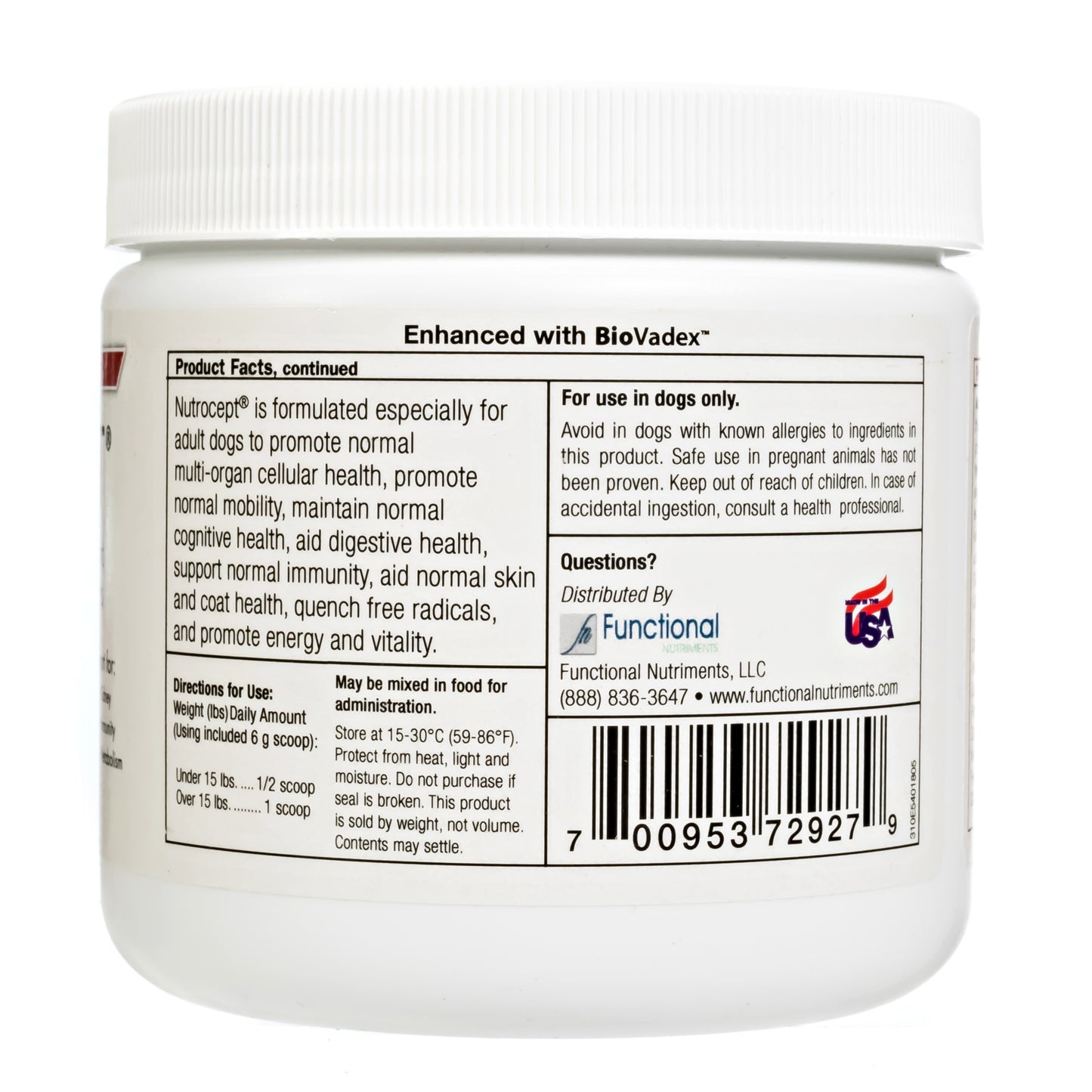 Nutrocept Organ Cytoprotectant (Veterinary Formula)