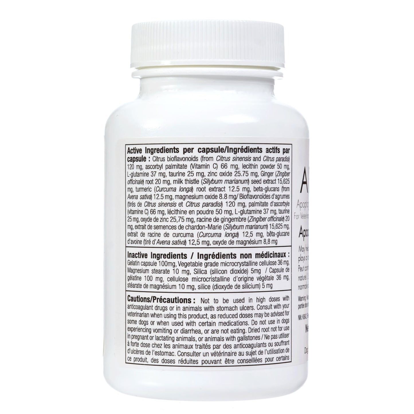 Apocaps CXE International Apoptogen Formula for Dogs (90 capsules)