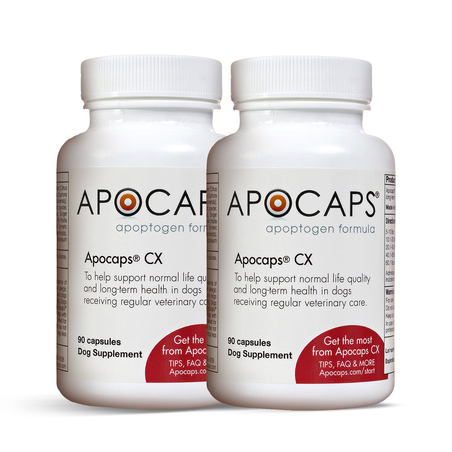 Apocaps CX Apoptogen Formula for Dogs (90 capsules)